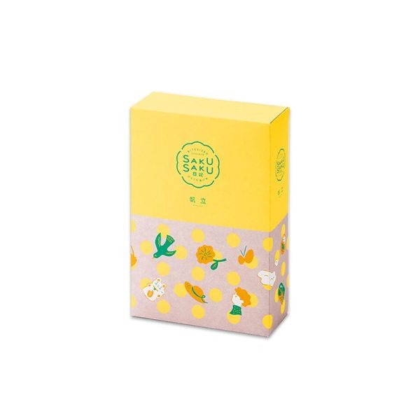 Bankaku Sohonpo Sakusaku Nikki Scallop Rice Crackers 6 pcs