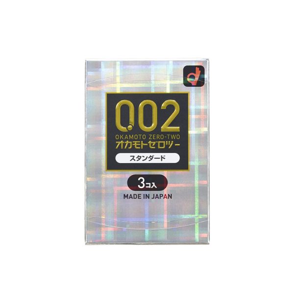 OKAMOTO 0.02 Standard Condoms EX 3 pcs