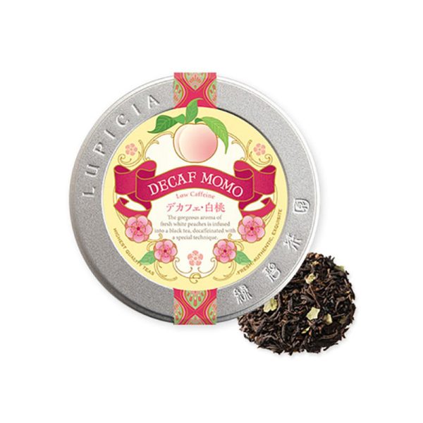 LUPICIA Green Tea Biyuan Decaffeinated White Peach Black Tea 50g