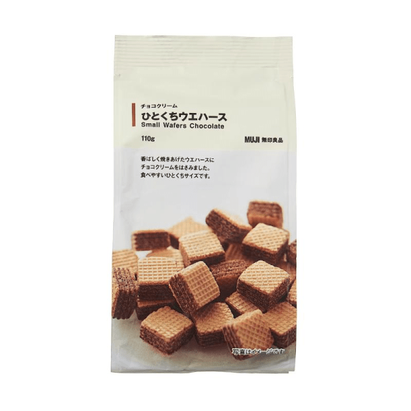 MUJI Chocolate Cream Wafer Biscuits 110g