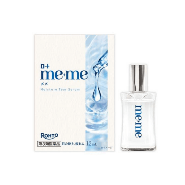 ROHTO meme series Aqua Glow Eye Drops 12ml