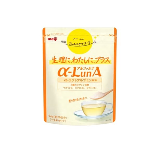 MEIJI Alpha-LunA Raw Milk Protein Vitamin B Complex Powder 94 g