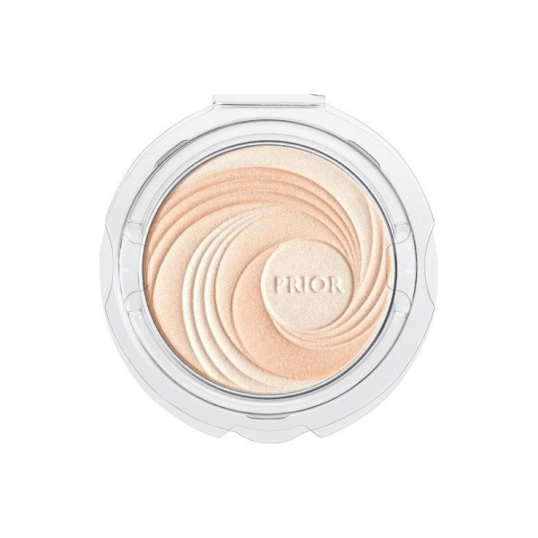 PRIOR Beauty Powder Concealer Fine Grain Honey Powder Brightening Pearlescent Powder 9.5g(2 Color Selection) [Beige Powder Core]]