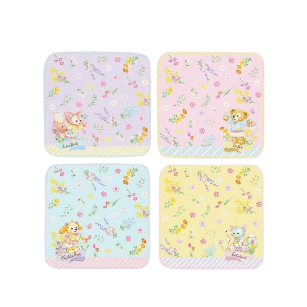 Disney Duffy & Friends Come Find Spring! Mini Towel Set
