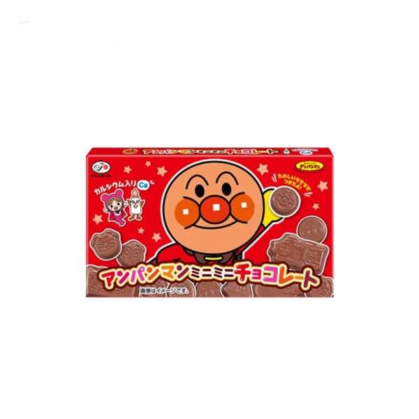 FUJIYA Anpanman Mini Baby Chocolate Bars 12 pcs (Random Packaging)