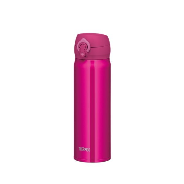 THERMOS JNL-505 Ultralight Portable Insulated Water Bottle 500ml Rose Red