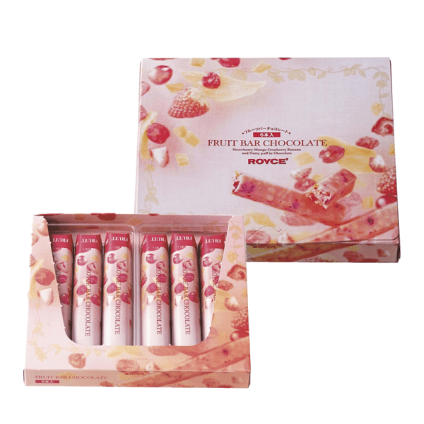 Fruit/Natty/Matcha bar chocolate (6 bottles)