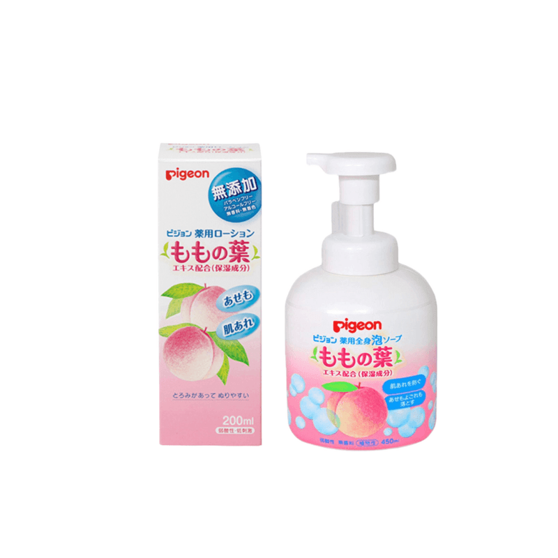 PIGEON Peach Leaf Lotion 200 mL - Image 2