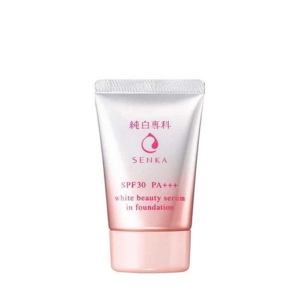 SENKA White Beauty Serum-In Foundation Cream 30g