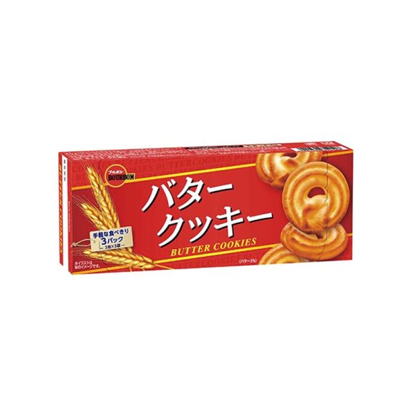 Bourbon butter cookie 9 pieces × 1 box