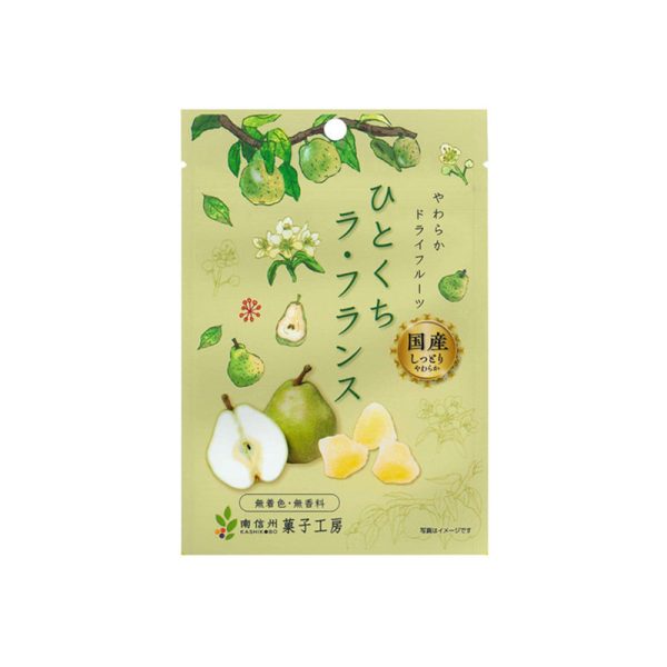 Minamishinsu Confectionery Workshop Dried Pear, 1 Bag