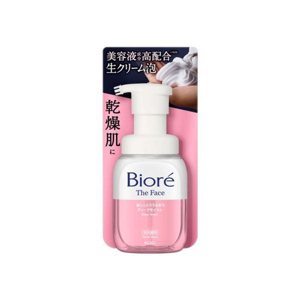 Kao BIORE The Face Bubble Wash Deep Moist 200ml