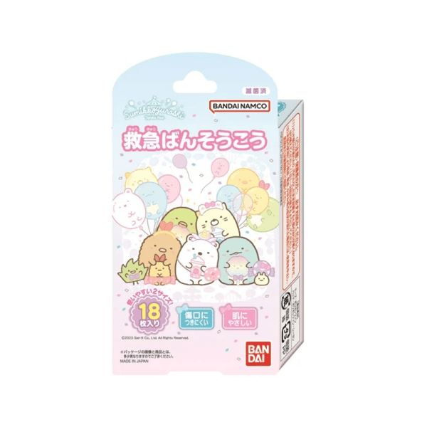 SAN-X Sumikko Gurashi Kids Band-Aids, 18-pack