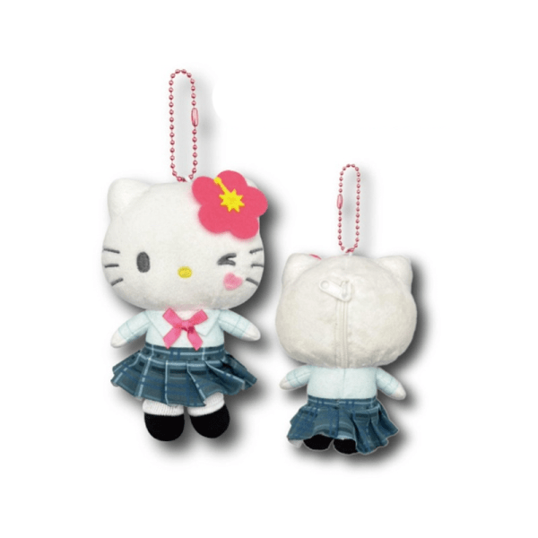 SANRIO Heisei Gyaru Uniform Series Second Phase: Plush Keychains – Multiple Styles Available