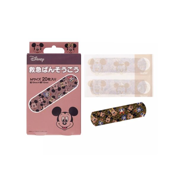 Disney Friends Series Band-Aids, 20 pieces per pack: Mickey & Minnie