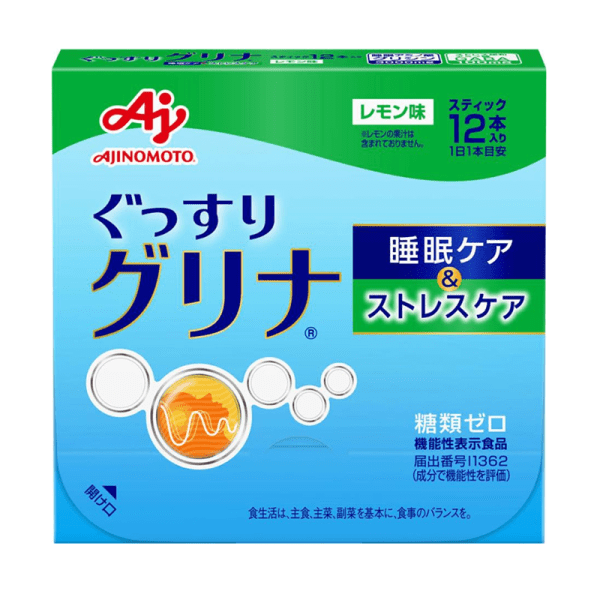 AJINOMOTO Glina Sleep & Stress Care 12 pieces