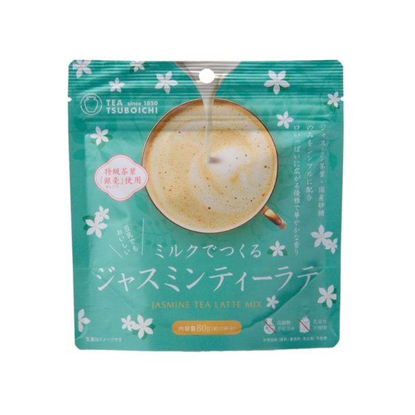 TSUBOICHI Ping City Tea Making Jasmine Tea Latte Powder 80g