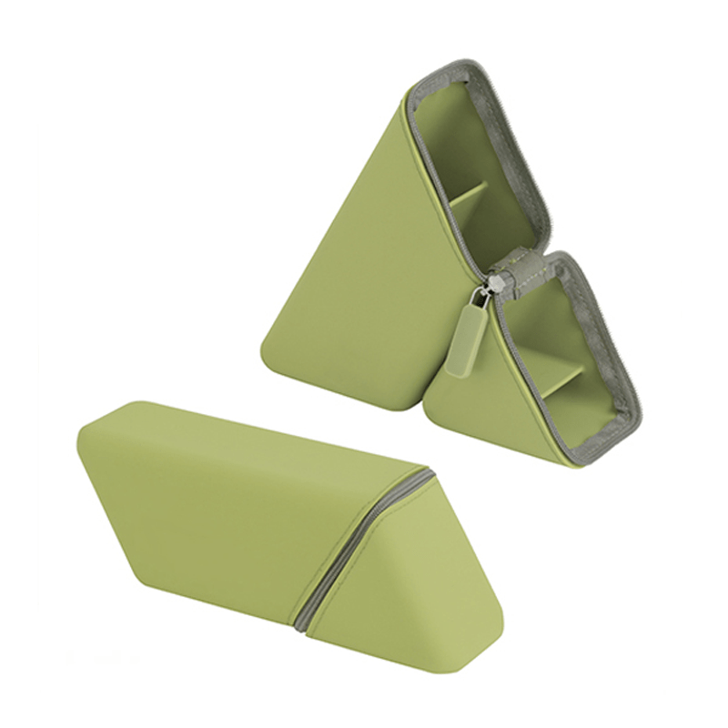 SONIC Triangle Vertical Pencil Case Silicone Pen Holder - Multiple Styles Available - immagine 5