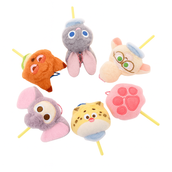 Disney official website cotton lollipop doll doll pendant key chain a variety of optional