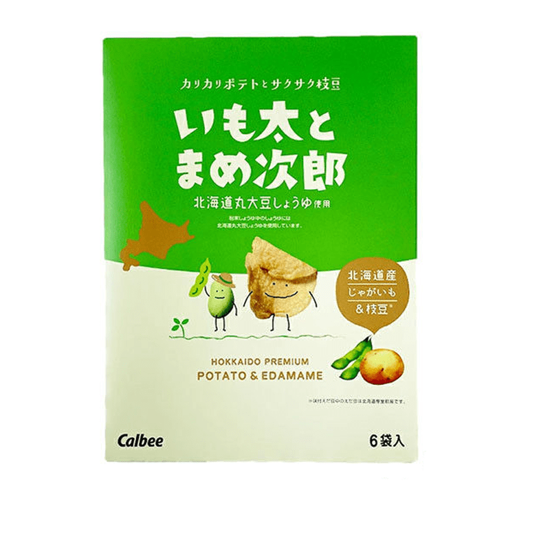 Calbee Potato and Bean Snacks 6 bags