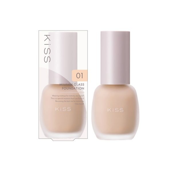 KISS Baby Ceramic Muscle Lasting Foundation SPF34 / PA 30g Multicolor Optional