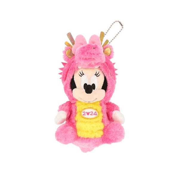 Disney 2024 Year of the Dragon Limited Edition Mickey/Minnie Plush Toys