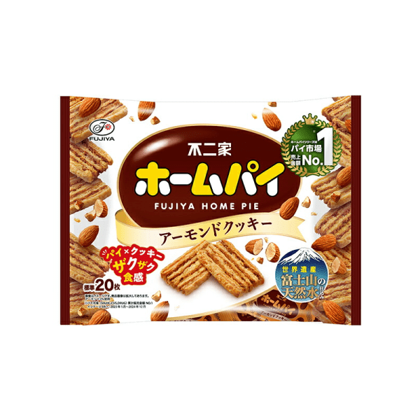 FUJIYA   146g home pie (almond cookie)