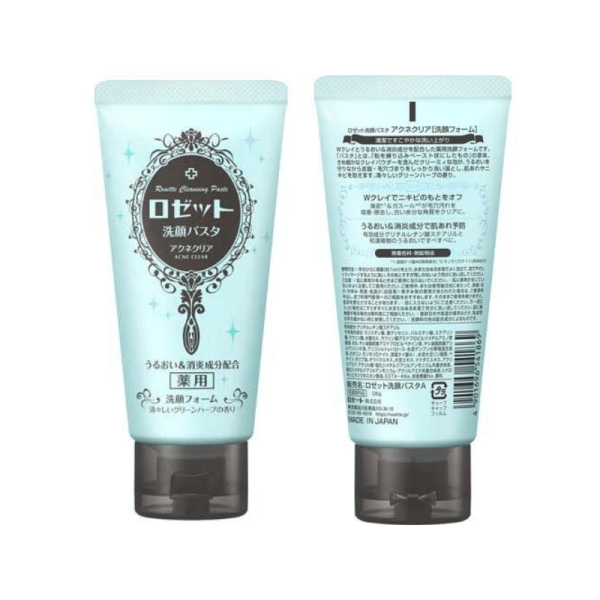 Rosette Washing Face Pasta Acne Clear 120g