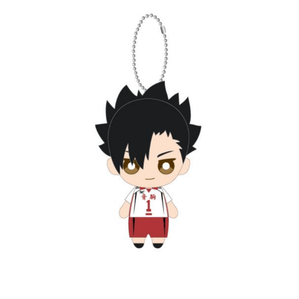 BANDAI Super Cute Plush Toy Keychain – Haikyuu!! – Tetsuro Kuroo