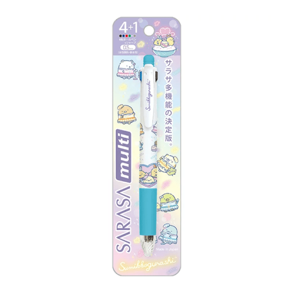 SAN-X Sumikko Gurashi Dream Tail Series: Four Colors + 1 Multi-function Pen
