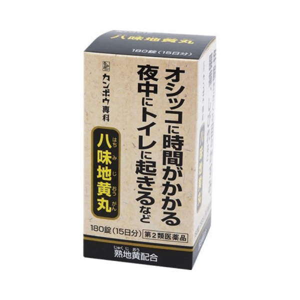 KRACIE Rehmannia Eight Formula (For Frequent and Nocturnal Urination) 180 pcs