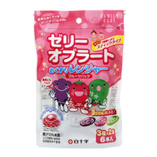 White Cross Medicine Rangers Jelly Candy (3 Flavors x 2 packs)