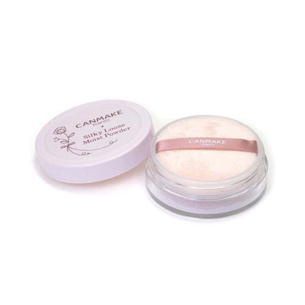 CANMAKE Silky Loose Moist Powder, 02 Sheer Lavender