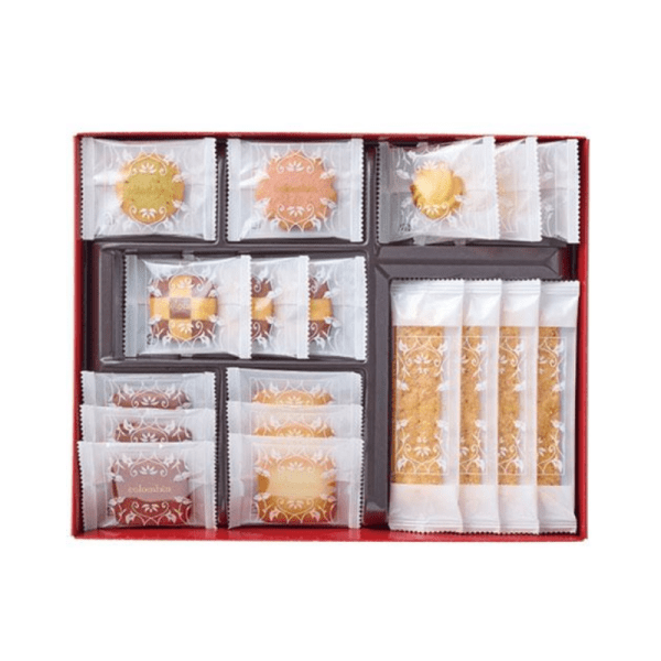 Colombin  Assorted Chocolate Filled Cookie Gift Box  20 Pieces