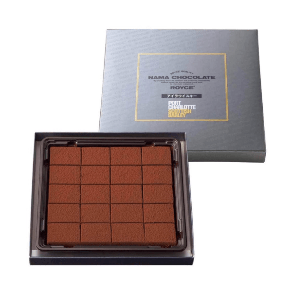 ROYCE Nama Chocolate (Port Charlotte Scottish Barley) 20 pcs