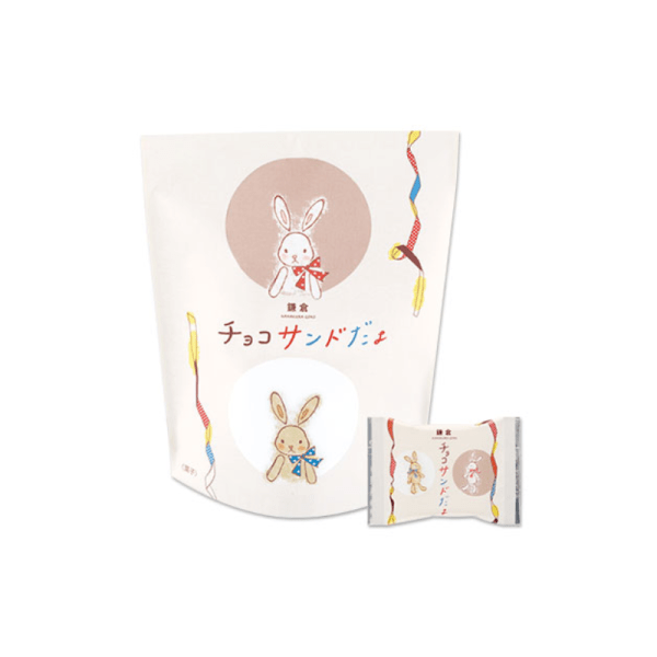 Kamakuragoro Honten Chocolate Sandwich Cookies 6 pcs
