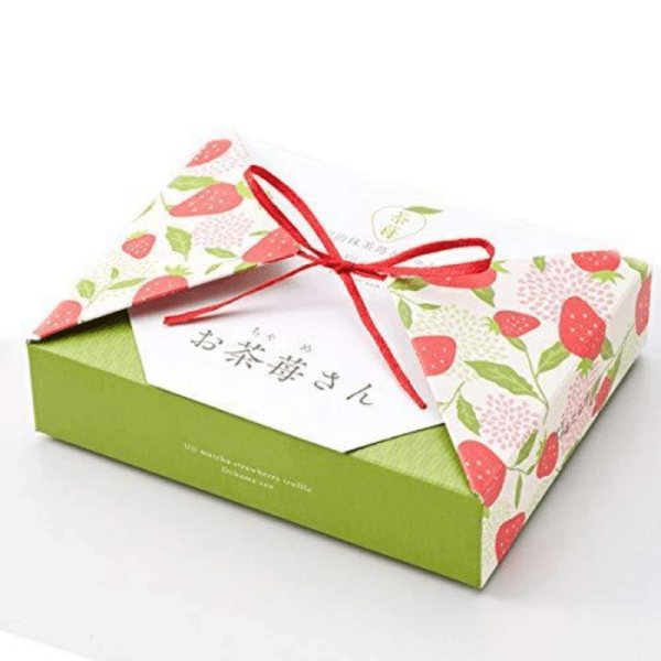 Itokyuemon O-Chame-san Uji Matcha Chocolate Covered Strawberries 70 g