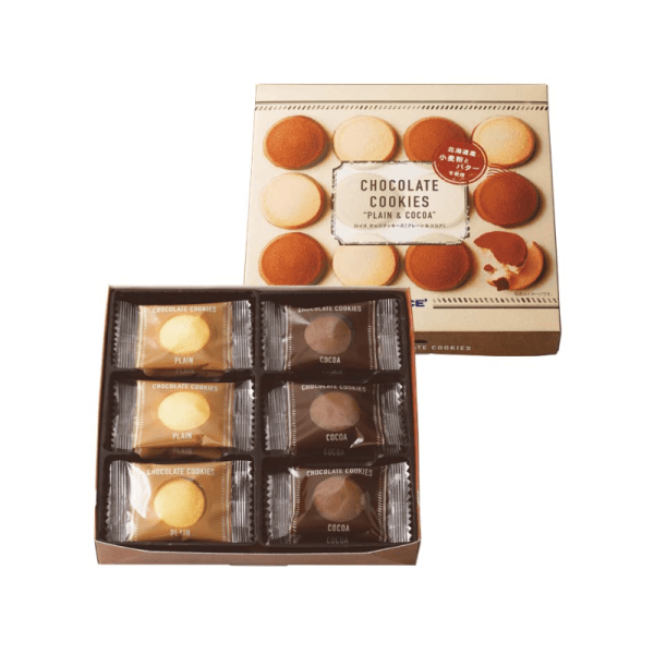 ROYCE Chocolate Cookies (Plain & Cocoa) 12 pcs