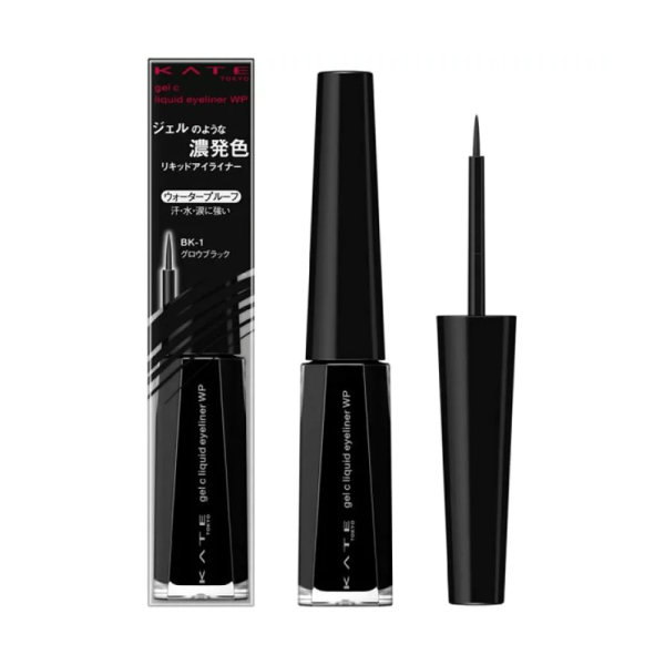 KATE Conch Gel Eyeliner WP BK-1 Glow Black 1.5ml