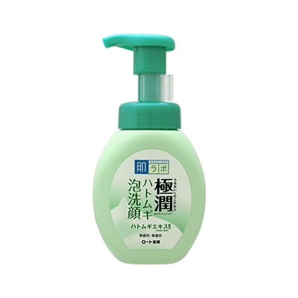 ROHTO Hada Labo Gokujun Coix Seed Foaming Face Wash 160ml