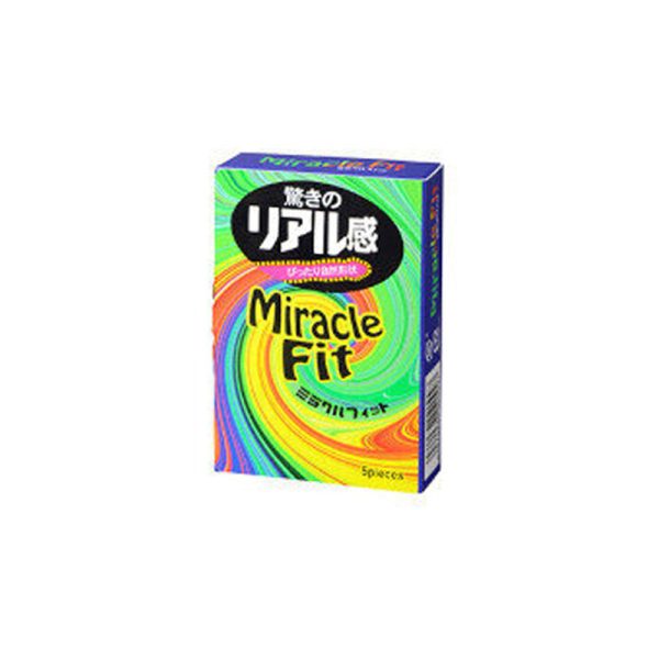 SAGAMI Miracle Fit Latex Condom 5 pcs