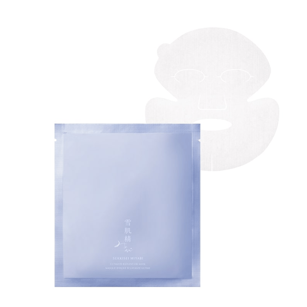 SEKKISEI Miyabi Ultimate Radiant Oil Mask (25 mL x 6 sheets)