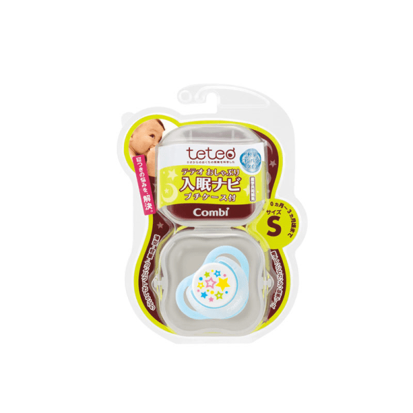 Combi Teteo Sleep Navi Small Pacifier with Case