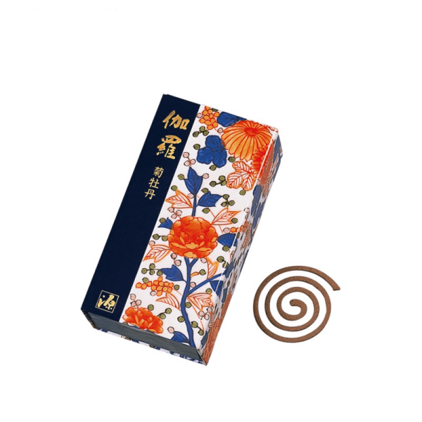 Nippon Kodo Kikubotan Premium Aloeswood Coiled Incense 12 pcs