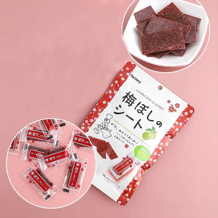 IFACTORY Umeboshi Plum Sheet Candy 35 g - Image 3