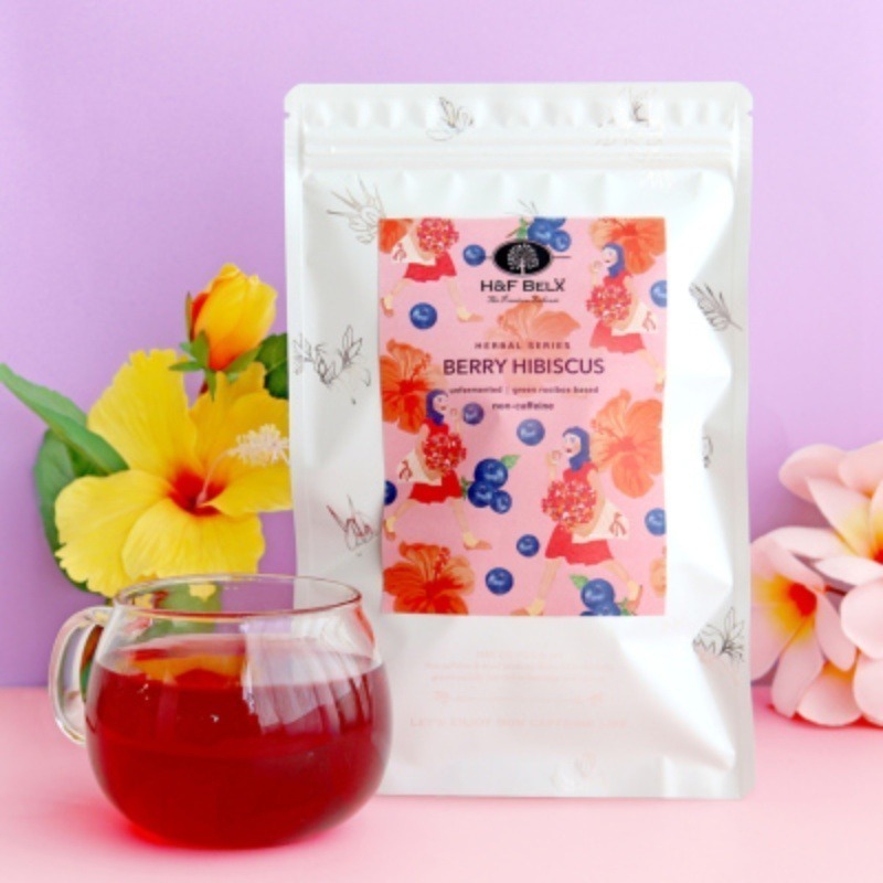 H&F BELX berry hibiscus tea bag 1.5g * 30 bags - Obrázek 2