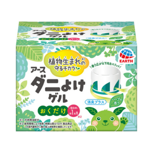 EARTH Herbal Fragrance Topical Mite Repellent 110g