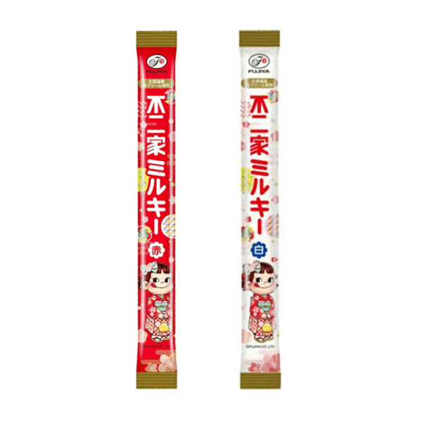 FUJIYA  Chitose Ame (red/white) 28g