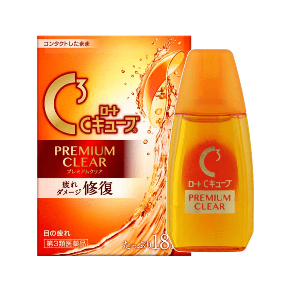 ROHTO C3 Premium Fit Contact Lens Solution 18 ml