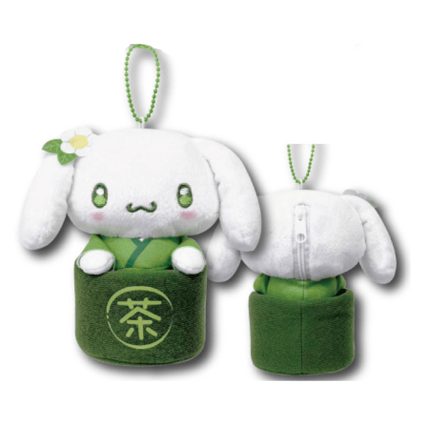 SANRIO Matcha Bowl Series Plush Keychain – Available in Multiple Sizes